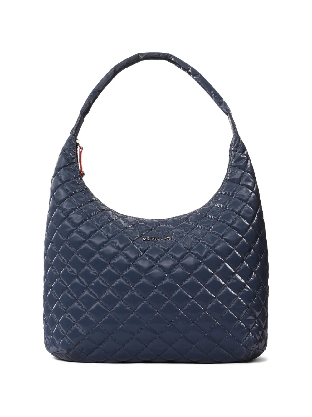 Mz Wallace Metro Large Quilted Shoulder Bag In Blue