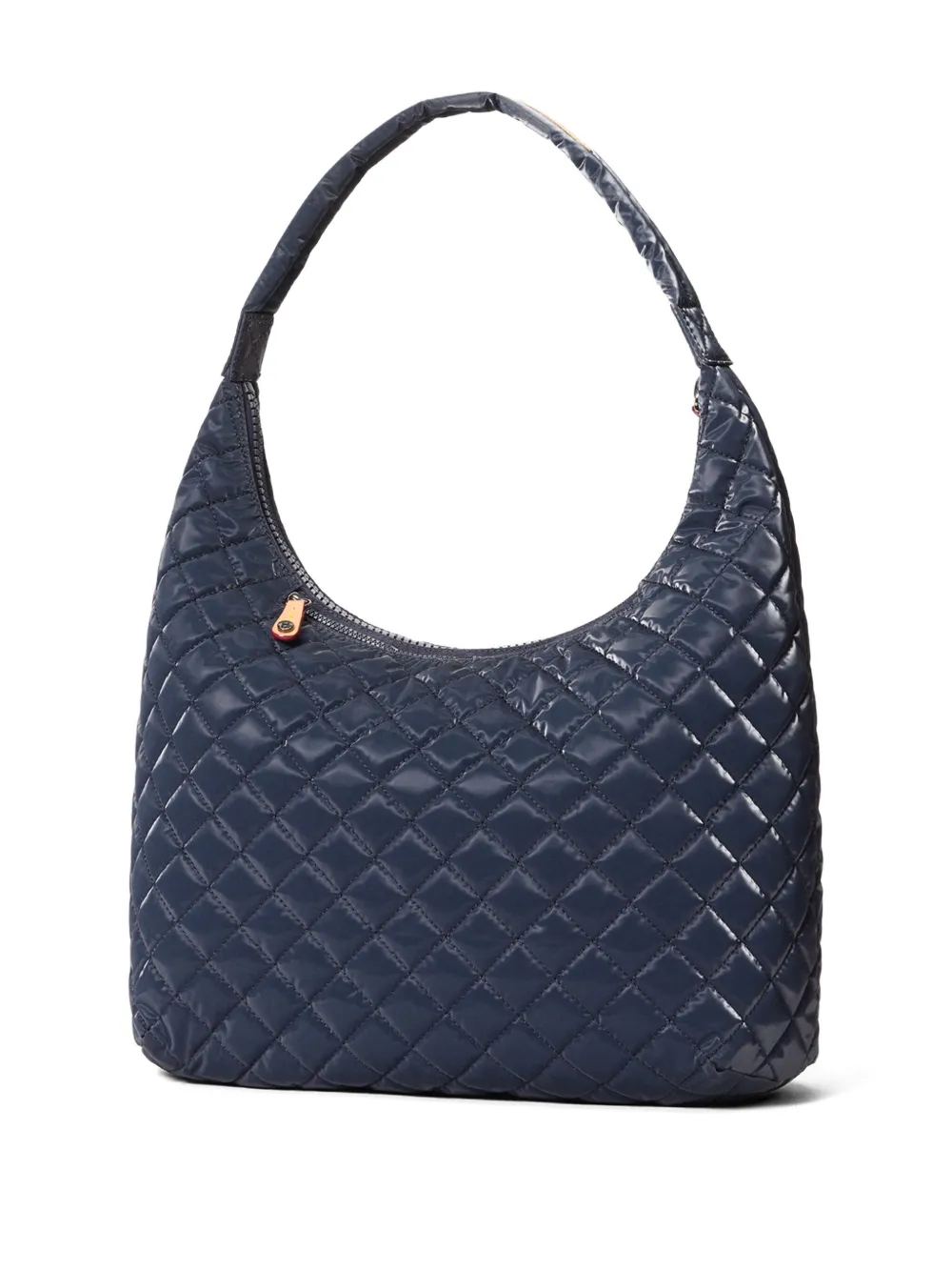 Mz Wallace Metro Large Quilted Shoulder Bag In Blue