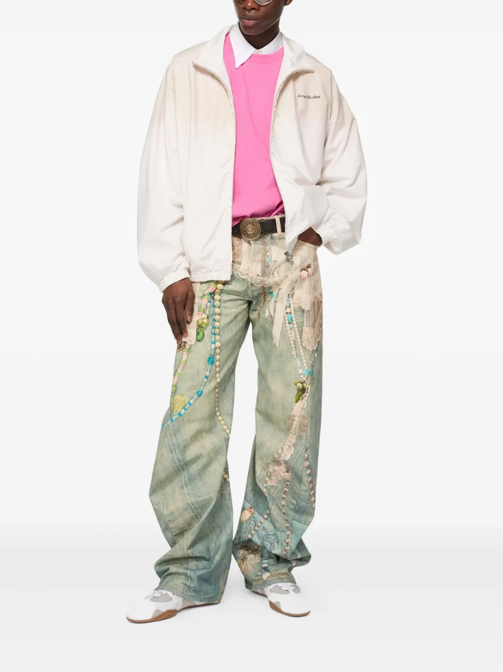 Acne Studios chamarra con cierre y logo | Chamarras ligeras | Image 2