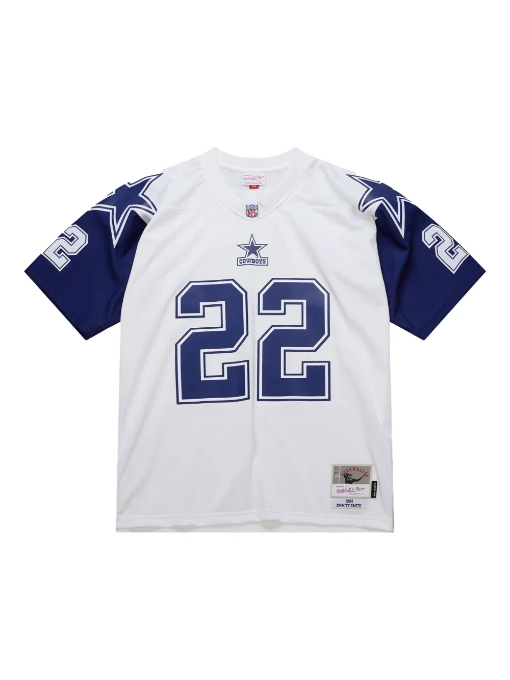 Mitchell & Ness x NFL T-shirt Dallas Cowboys 1994 Emmitt Smith - Bianco