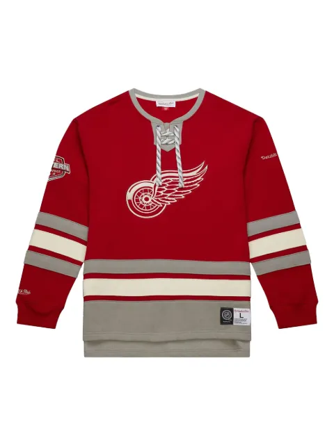 Mitchell & Ness Detroit Red Wings lace-up pullover