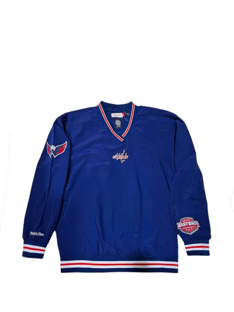 Mitchell & Ness NHL Capitals logo-embroidered sweatshirt