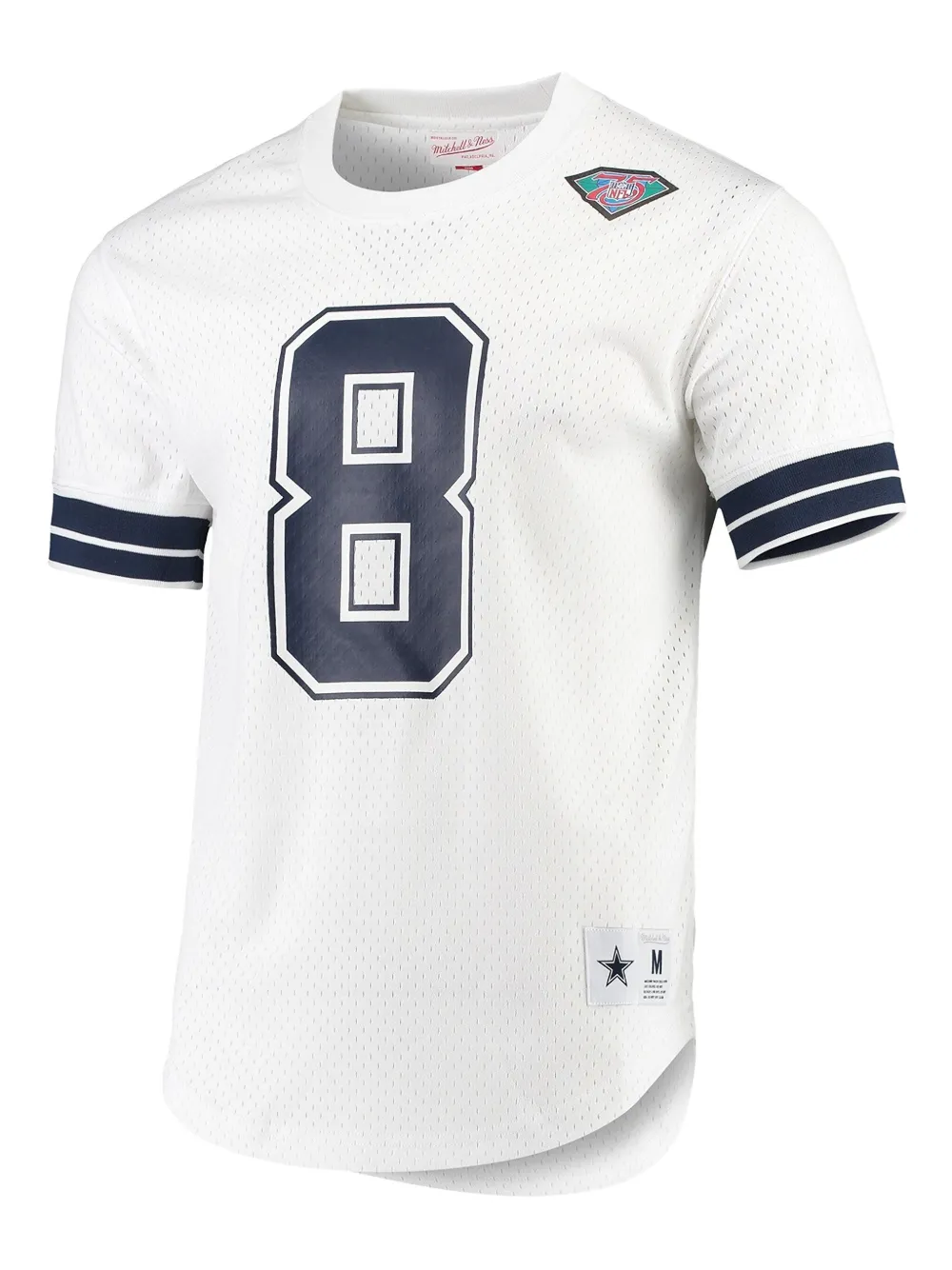 Mitchell & Ness NFL Cowboys Troy Aikman T-shirt - Wit