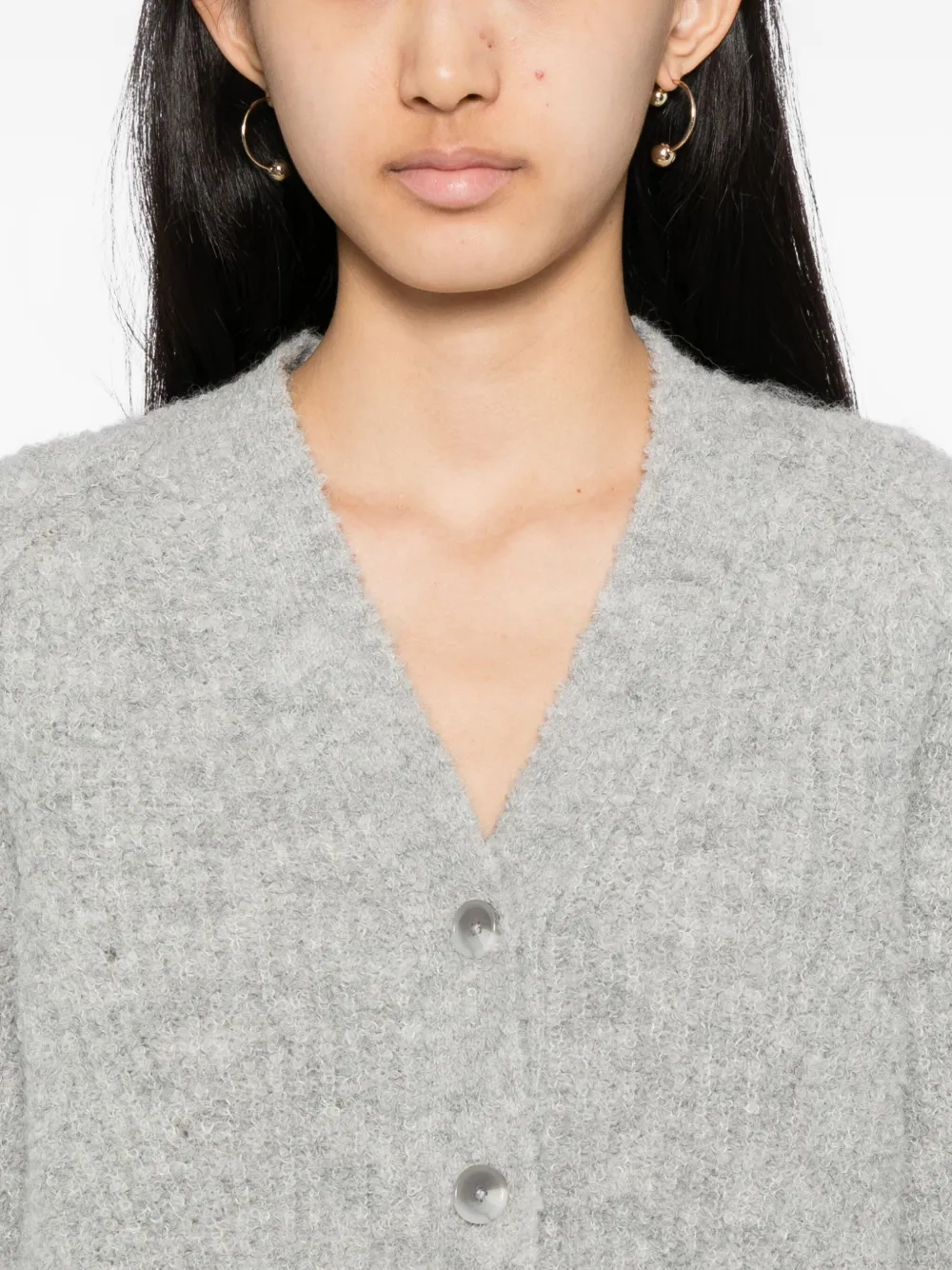 Ulla Johnson Kira Cardigan In Gray
