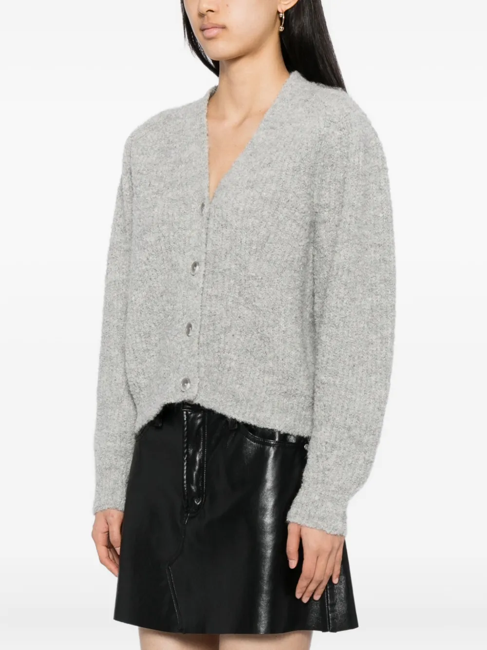 Ulla Johnson Kira Cardigan In Gray