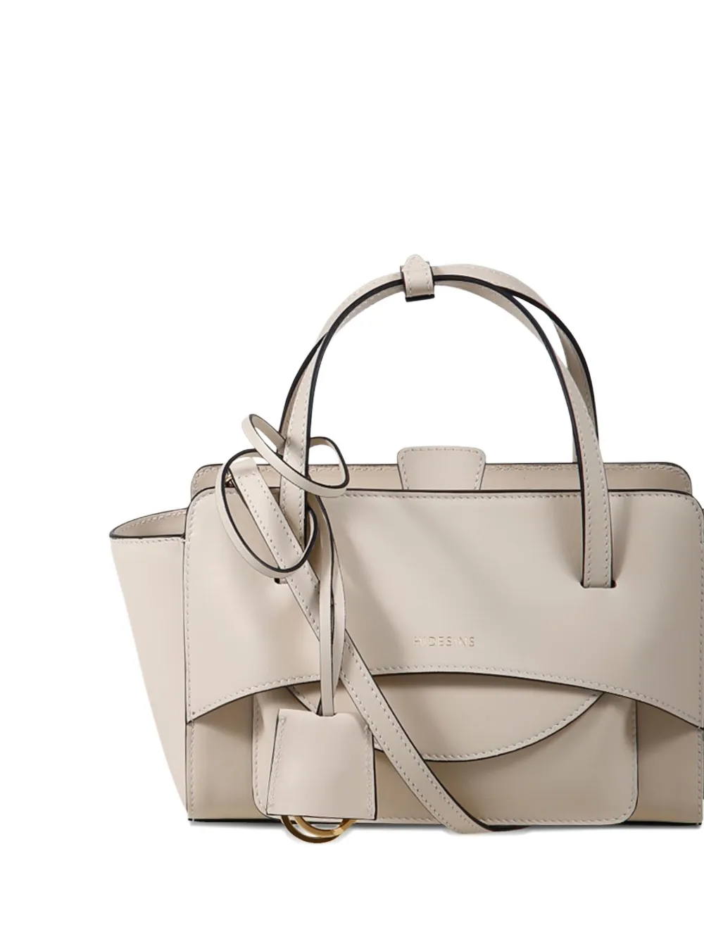 Hidesins Logo-debossed Tote Bag In Neutral