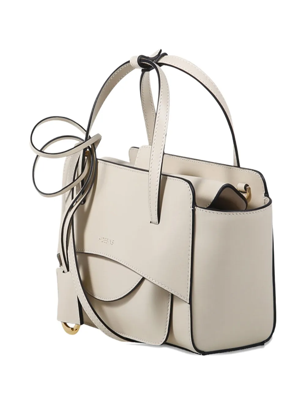 Hidesins Logo-debossed Tote Bag In Neutral
