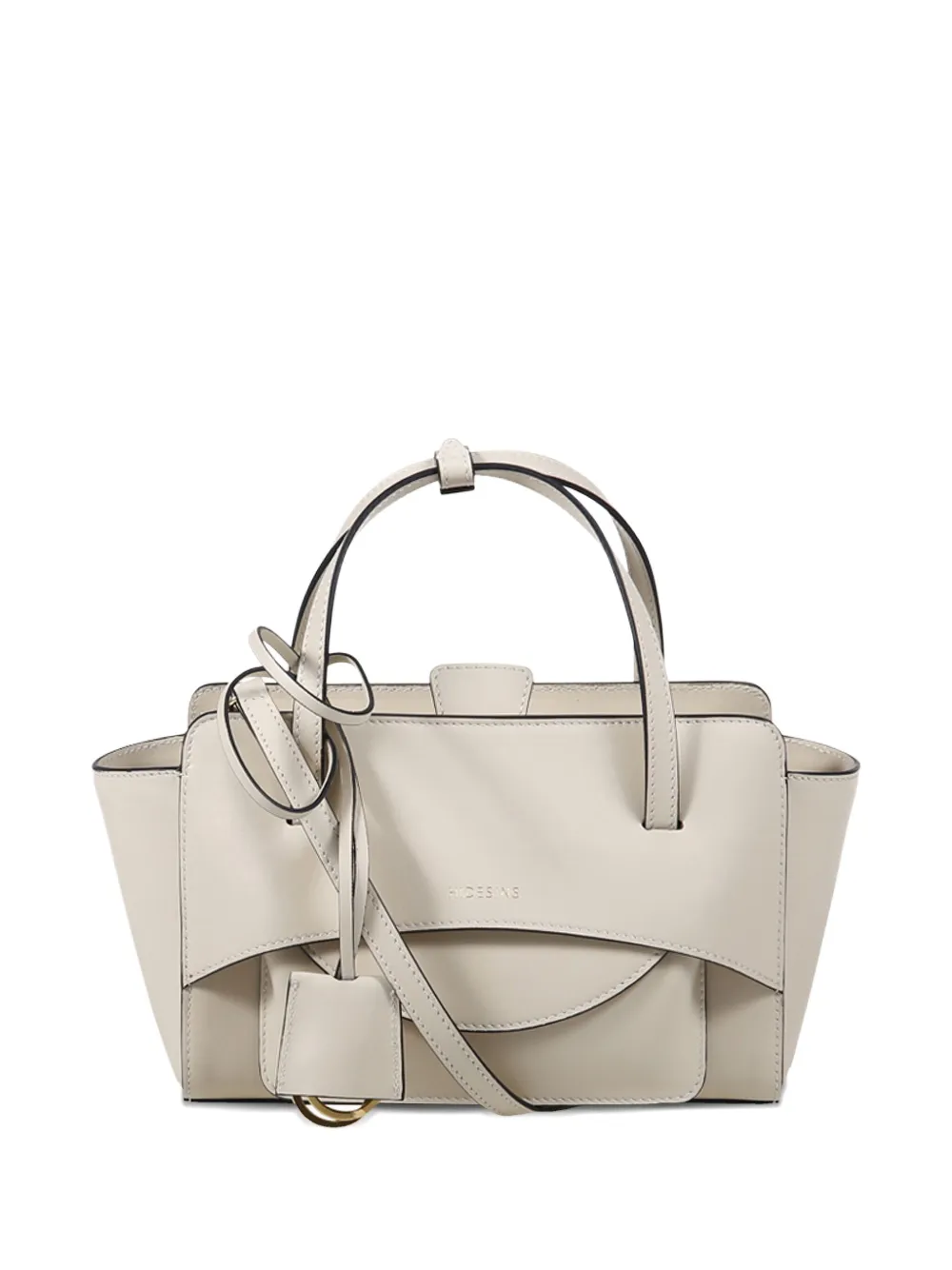 Hidesins Logo-debossed Tote Bag In Neutral