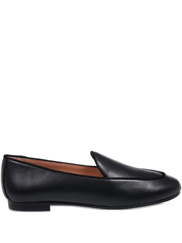 Aquazzura Panelled Loafers in Black