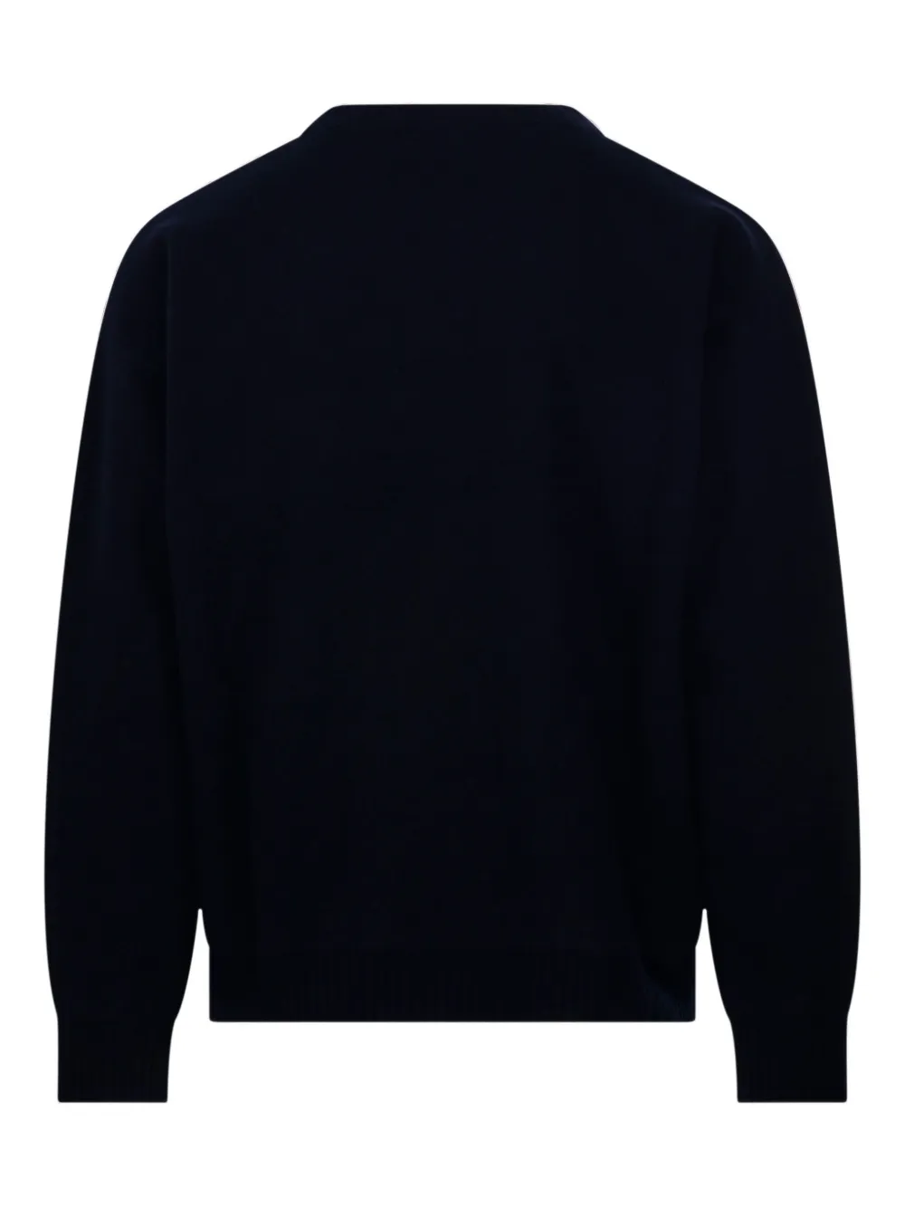 Roberto Collina Trui met ronde hals - Blauw
