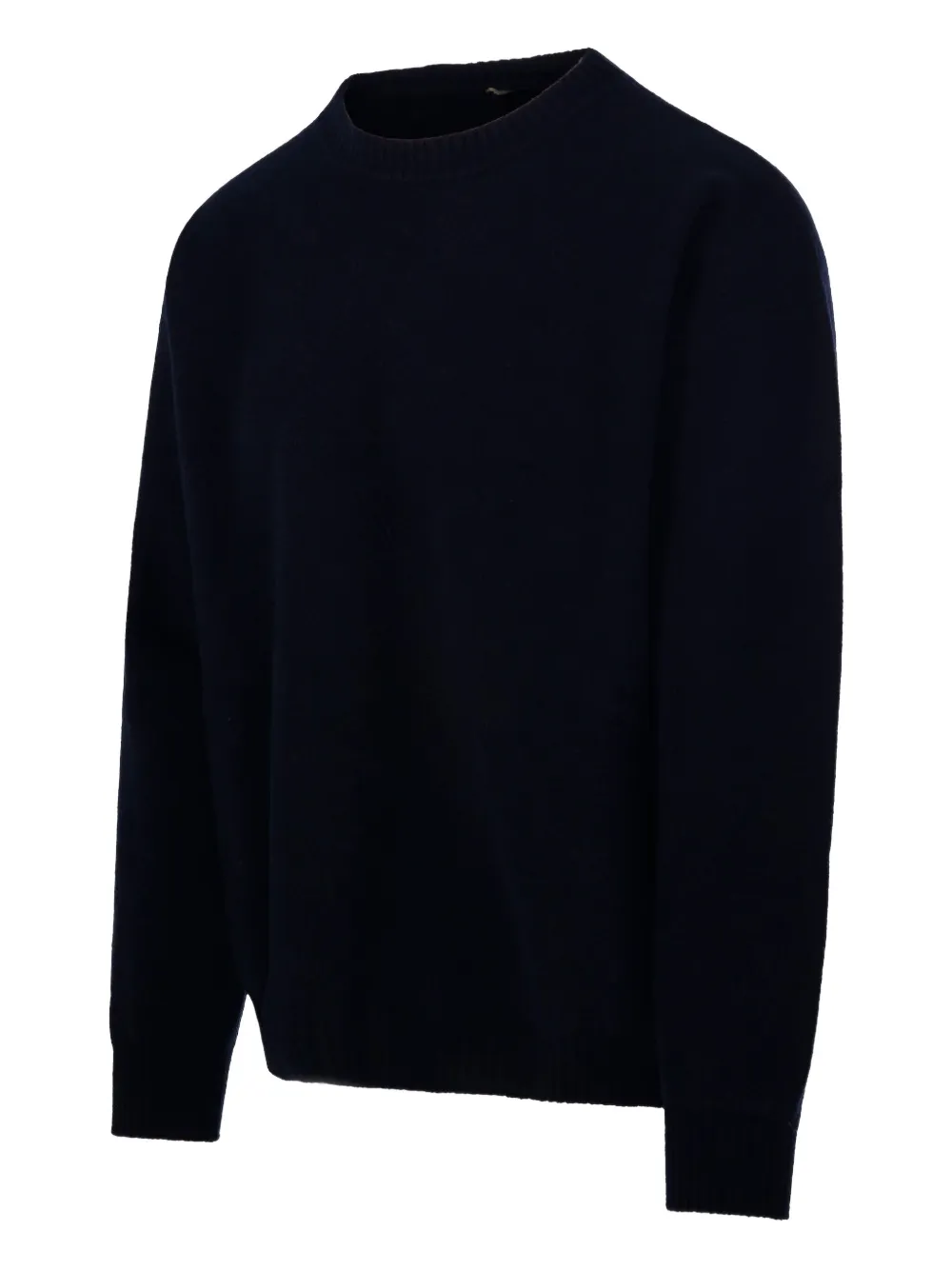 Roberto Collina Trui met ronde hals Blauw