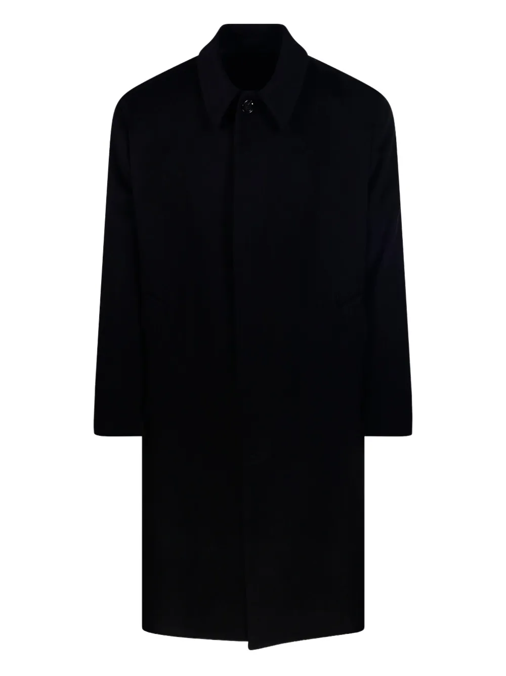 Lardini button-closure coat | negro | Image 1