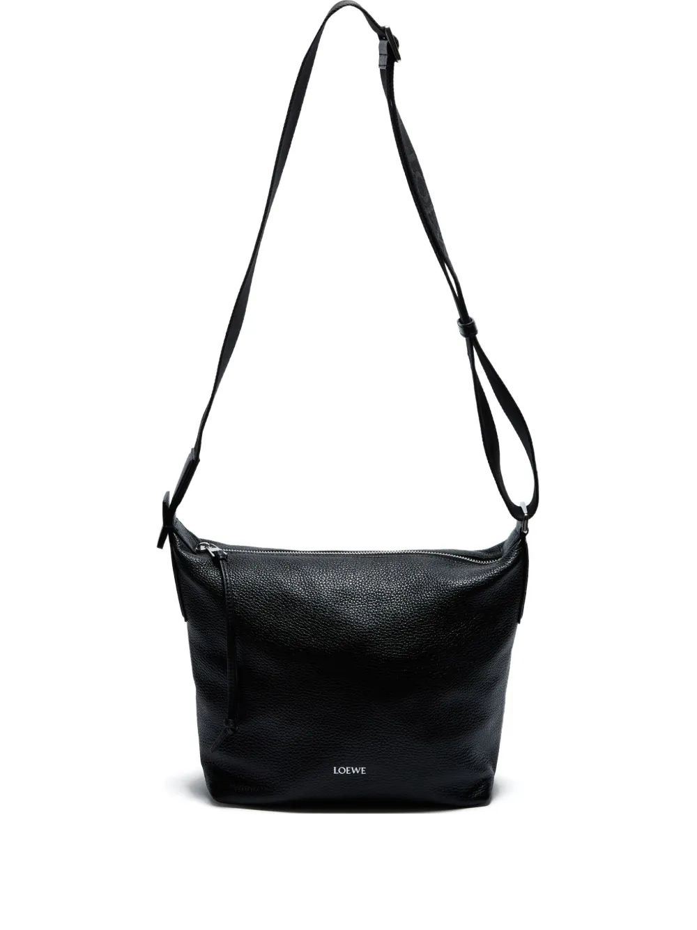 LOEWE small Cubi adjustable-strap messenger bag | Black | Image 1