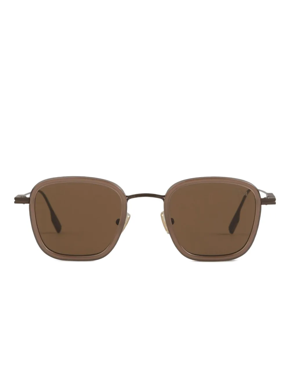 Zegna square-frame sunglasses | Brown | Image 1