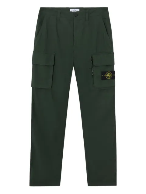 Stone Island cargo-pocket cotton trousers