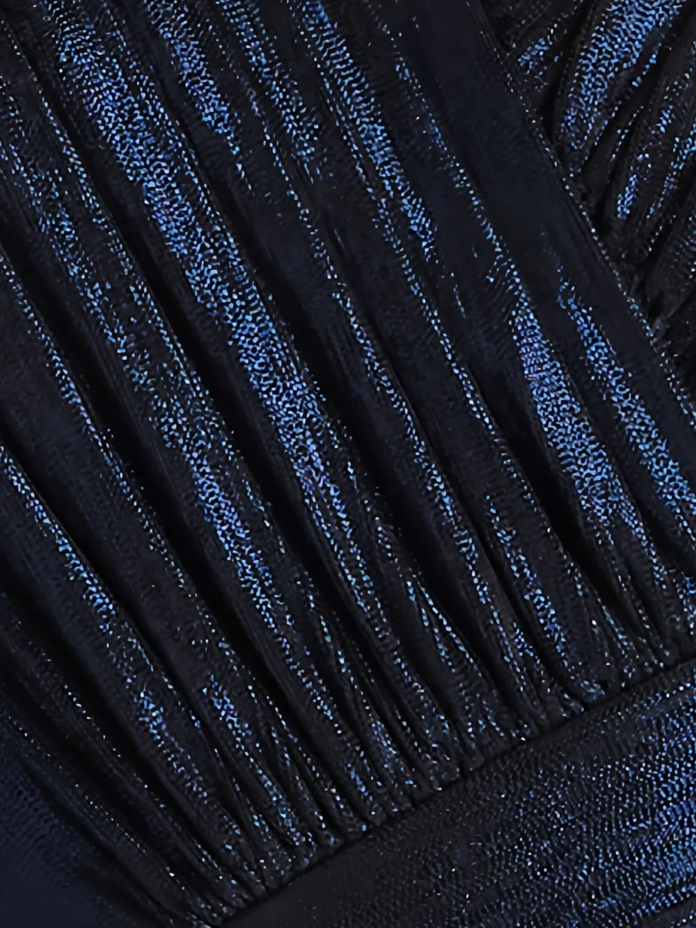 Tadashi Shoji Maxi-jurk met V-hals Blauw