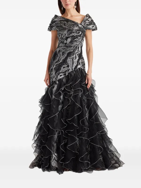 knee length dresses for ladies Tadashi Shoji BSJ20181L
