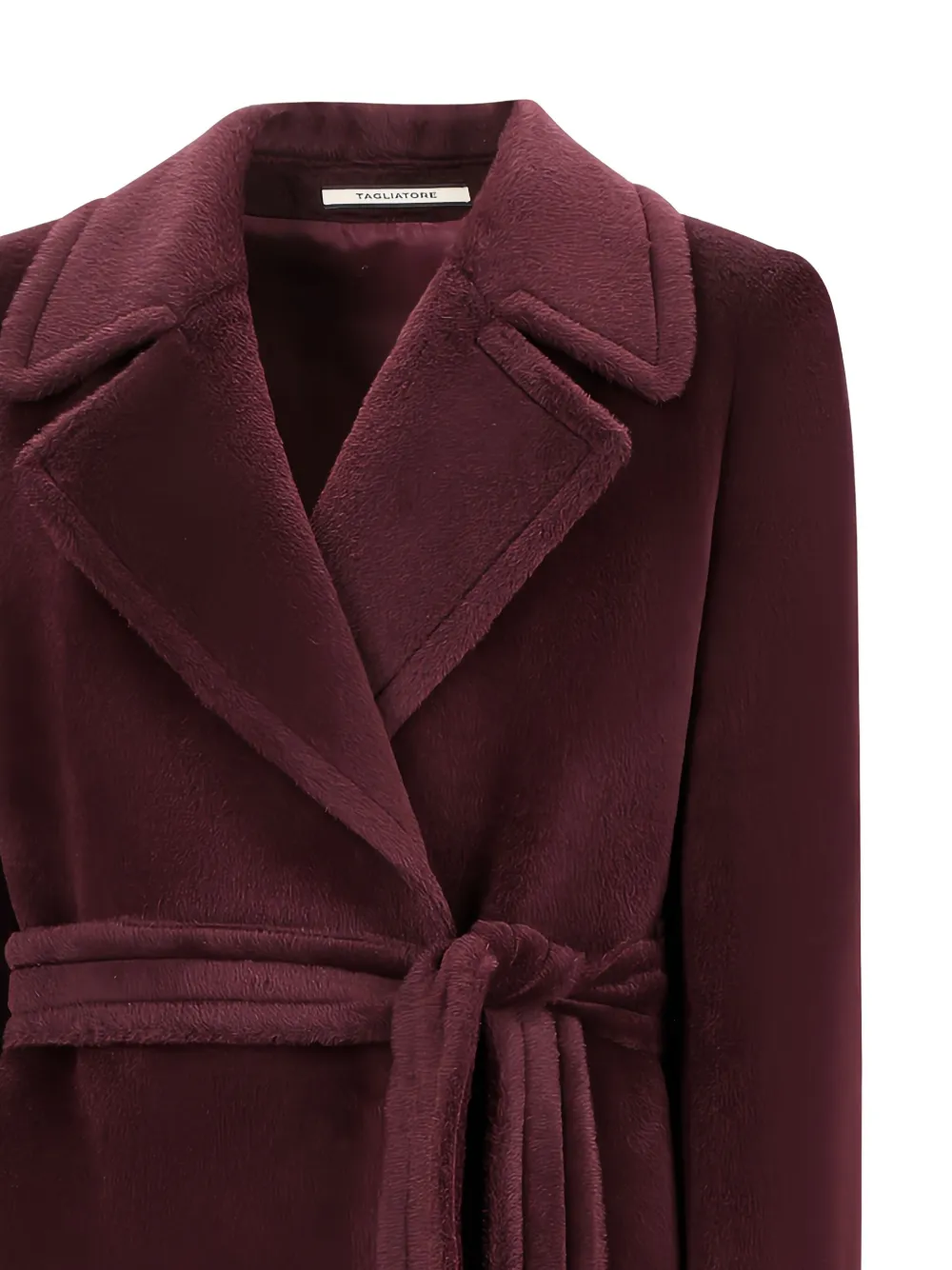 Tagliatore Jas met ceintuur Rood