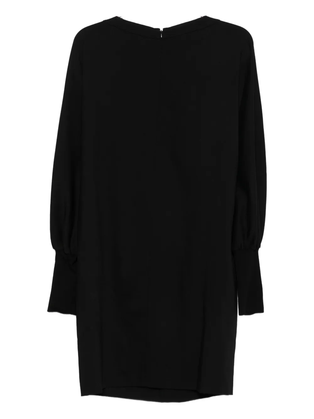 Antonelli long-sleved dress - Zwart