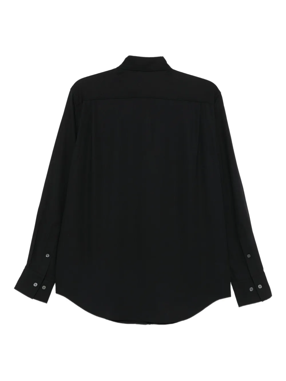 Filippa K lace-detail shirt - Zwart