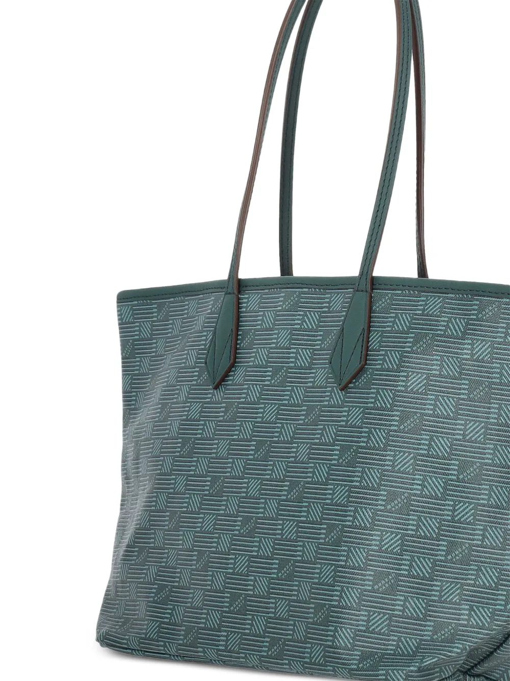 Moreau Shopper met patroon Groen