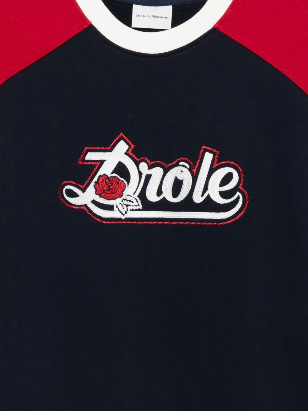 Drôle De Monsieur Rose sweater Blauw