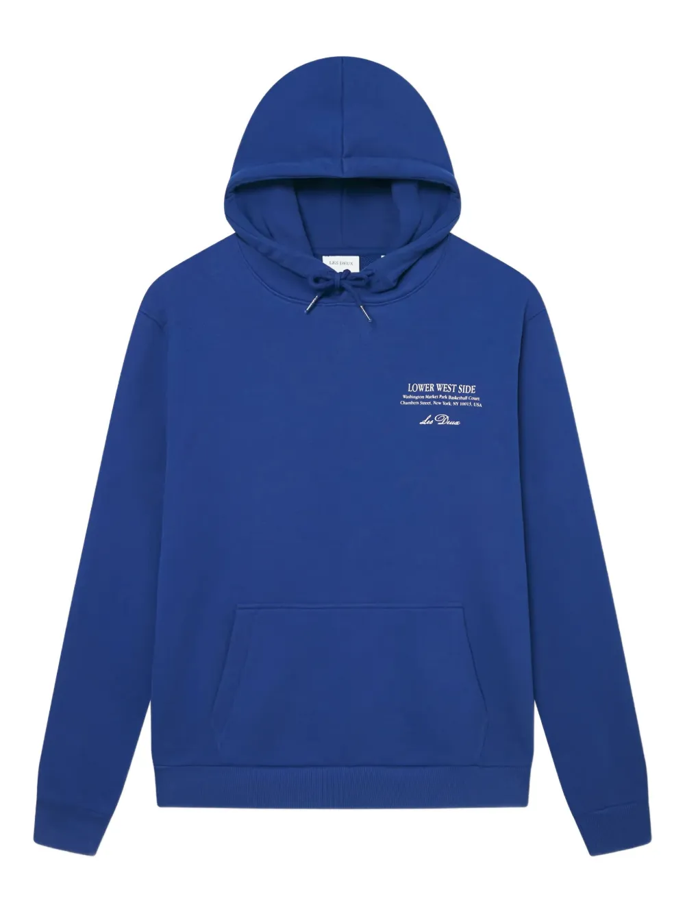 Les Deux printed hoodie | azul | Image 1