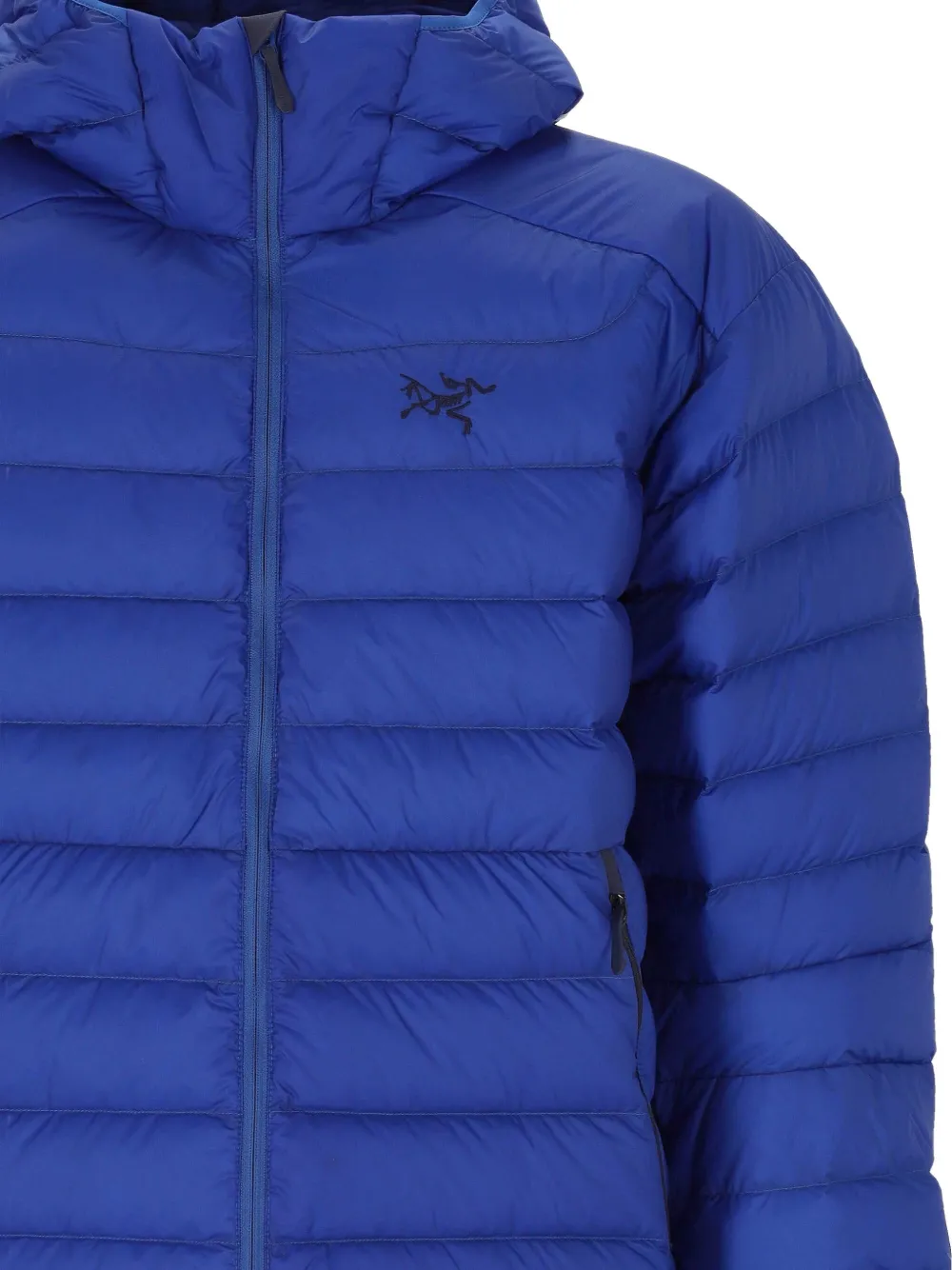 Arc'teryx Gewatteerd jack met capuchon Blauw