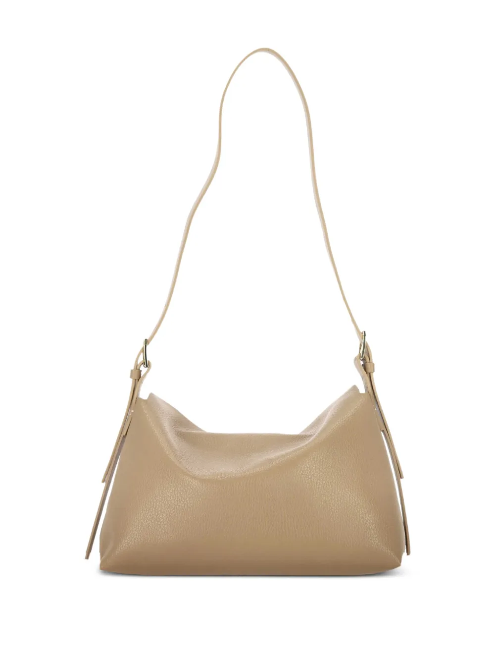 Patrizia Pepe Never Complete medium schoudertas met omslag - Beige
