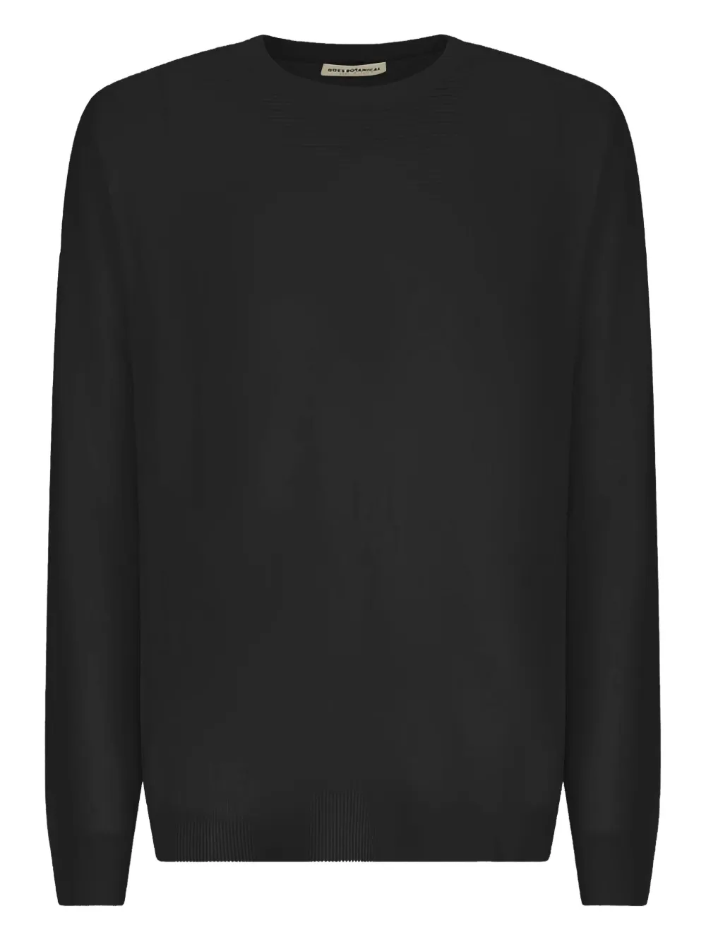 GOES BOTANICAL long-slevees sweater | Black | Image 1