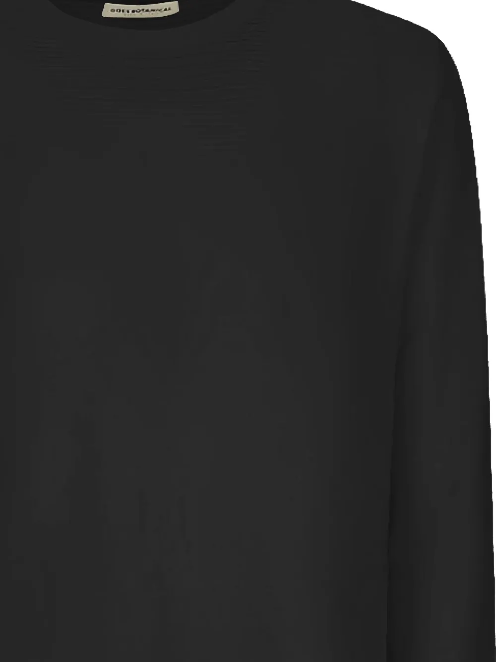 Goes Botanical Long-slevees Sweater In Black