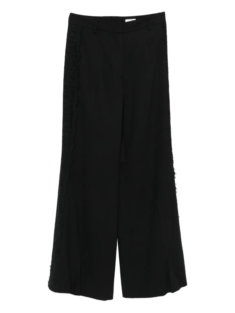 Filippa K Lace-trim Trousers In Black