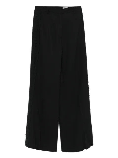 Filippa K lace-trim trousers