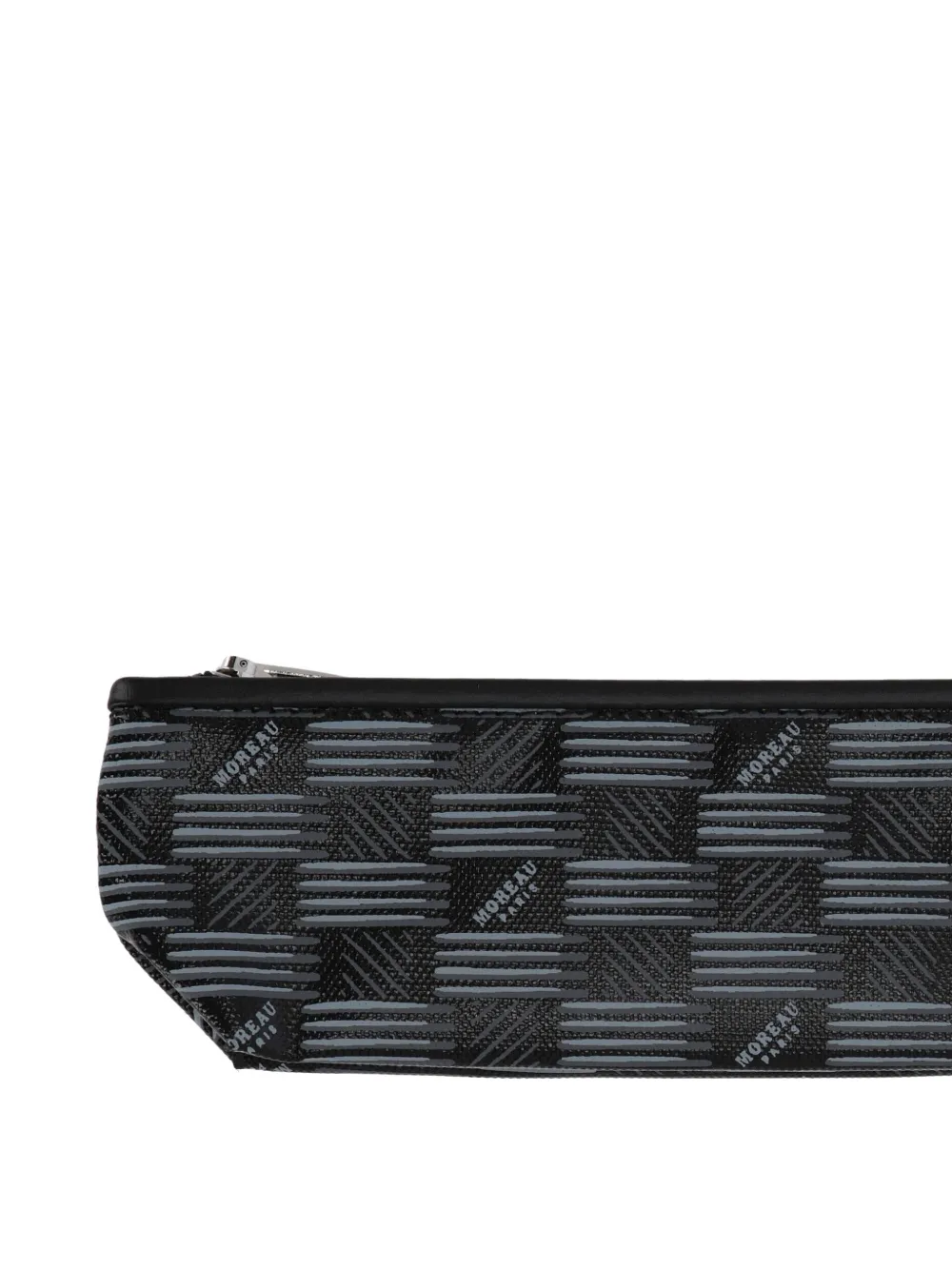  Moreau Monogram-pattern Pencil Case - Black 