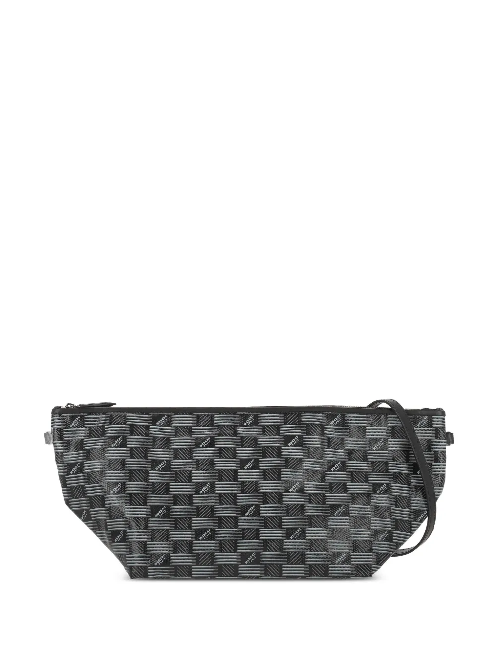 Moreau patterned zip shoulder bag | Black | Image 1