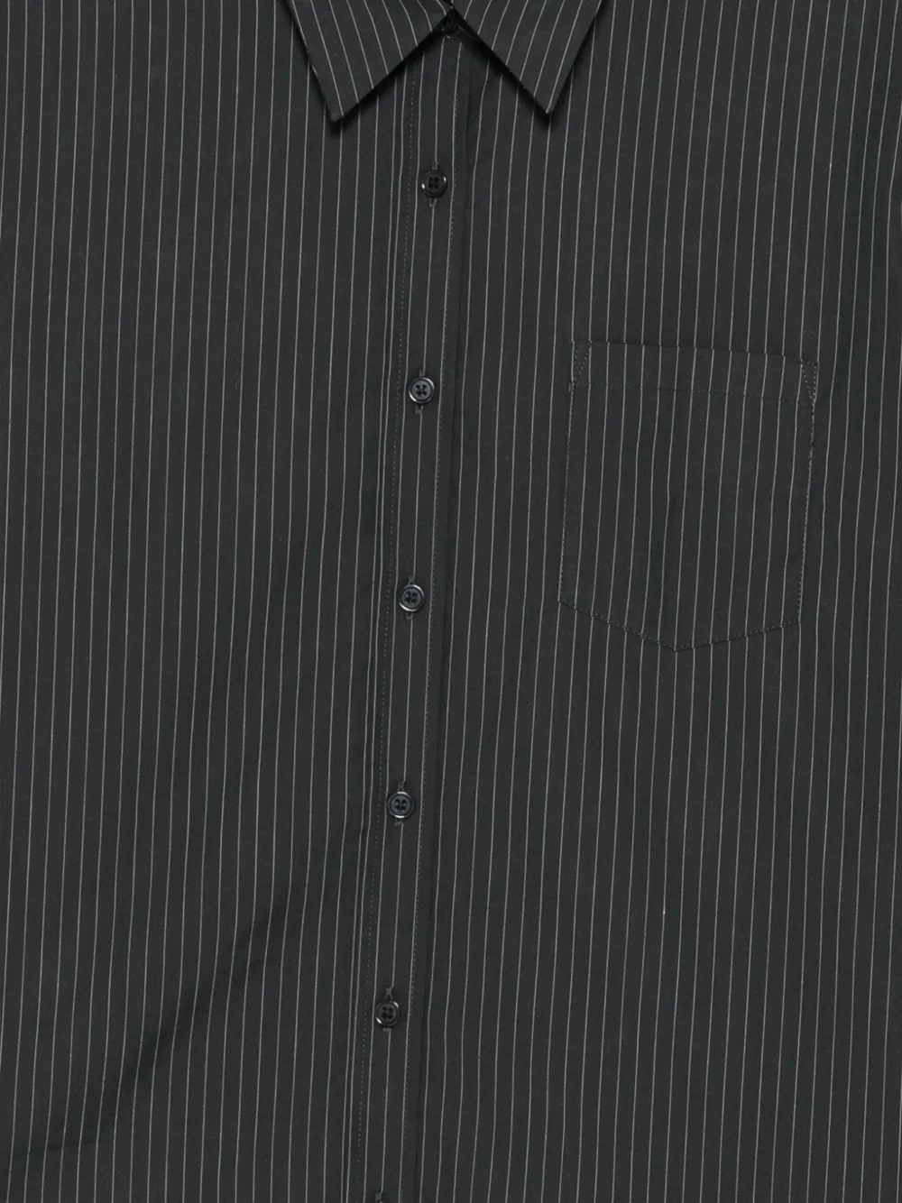 Filippa K Pinstripe-pattern Shirt In Black