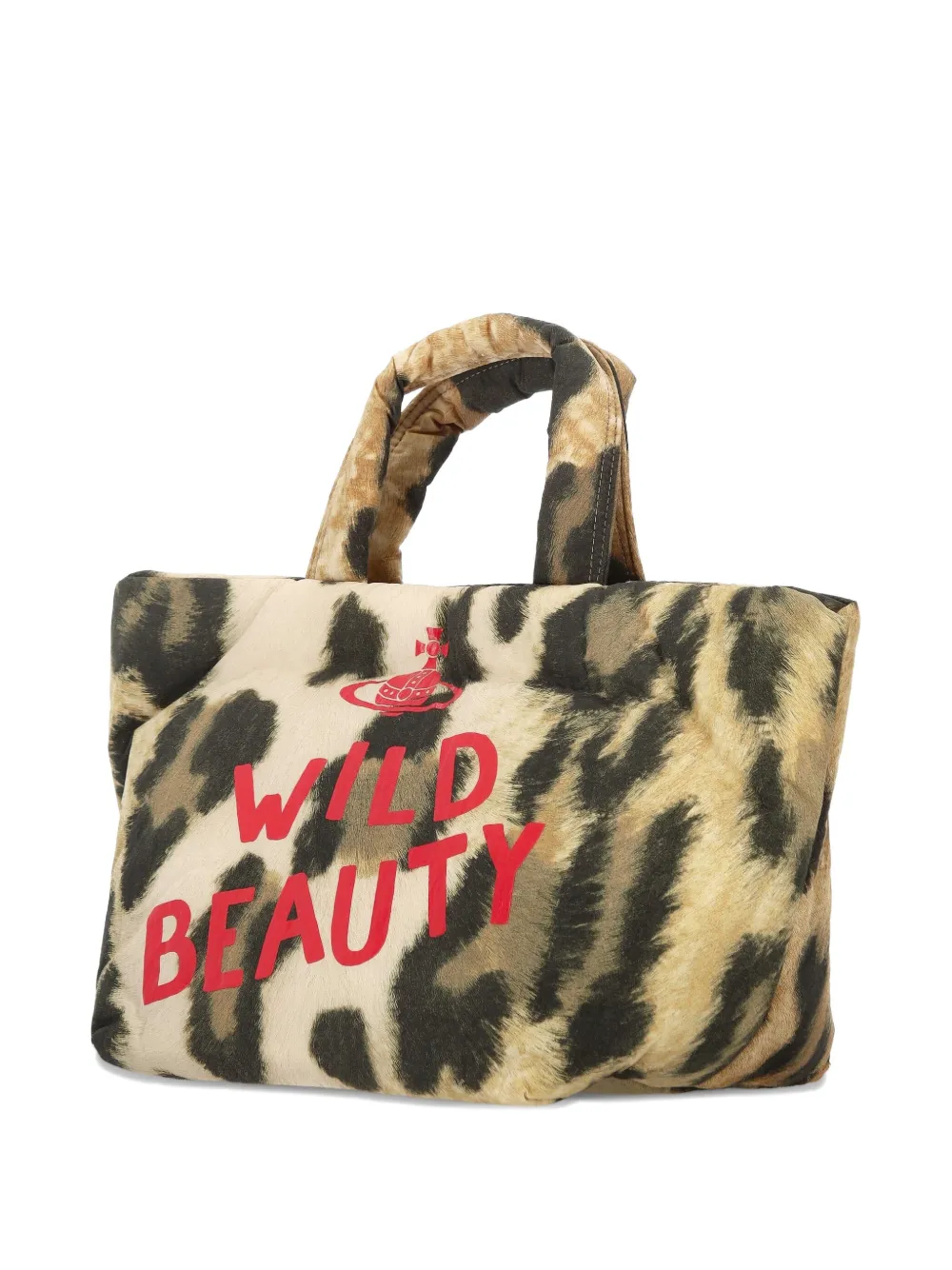 Vivienne Westwood Medium Maud Printed Handle Tote Bag In Neutral