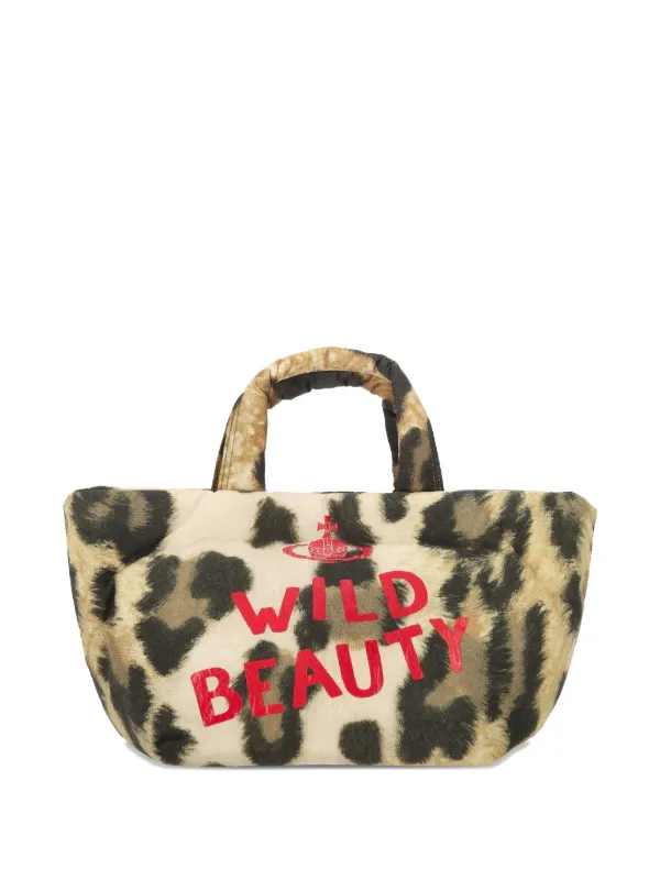 Vivienne Westwood Medium Maud Printed Handle Tote Bag | Neutrals