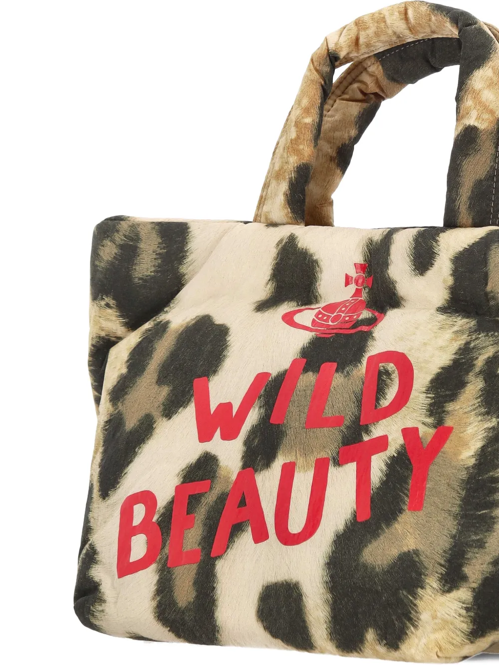 Vivienne Westwood Medium Maud Printed Handle Tote Bag In Neutral