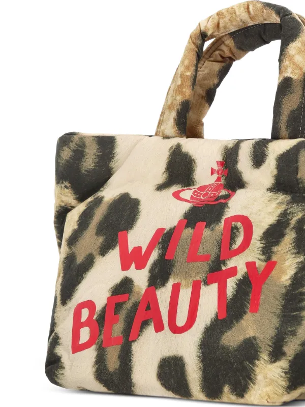 Vivienne Westwood Medium Maud Printed Handle Tote Bag | Neutrals