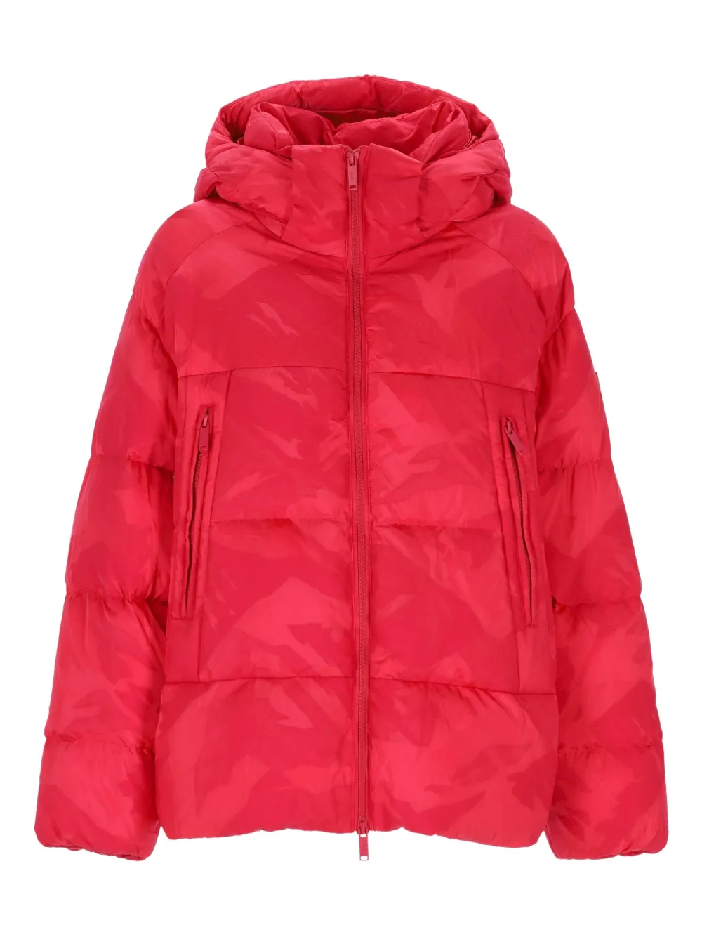Add hooded coat | rojo | Image 1