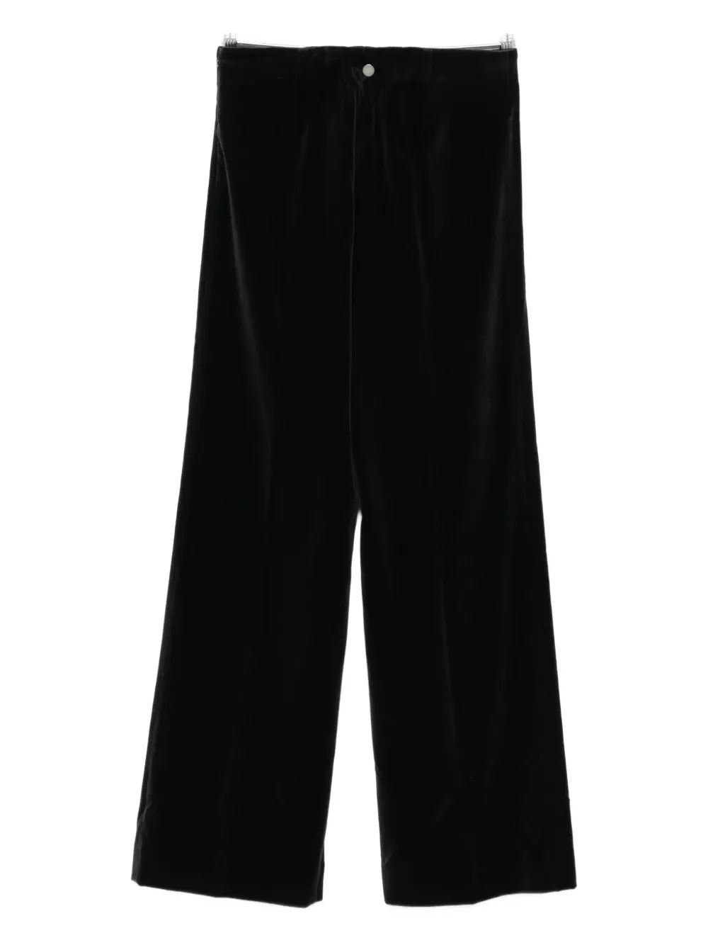Antonelli Velvet Trousers In Gray