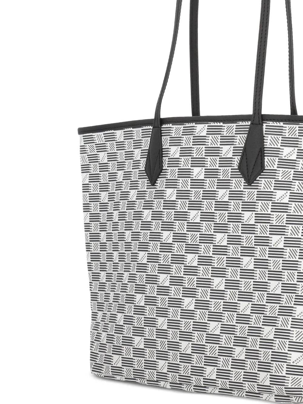 Moreau Saint Tropez schoudertas met patroon Wit