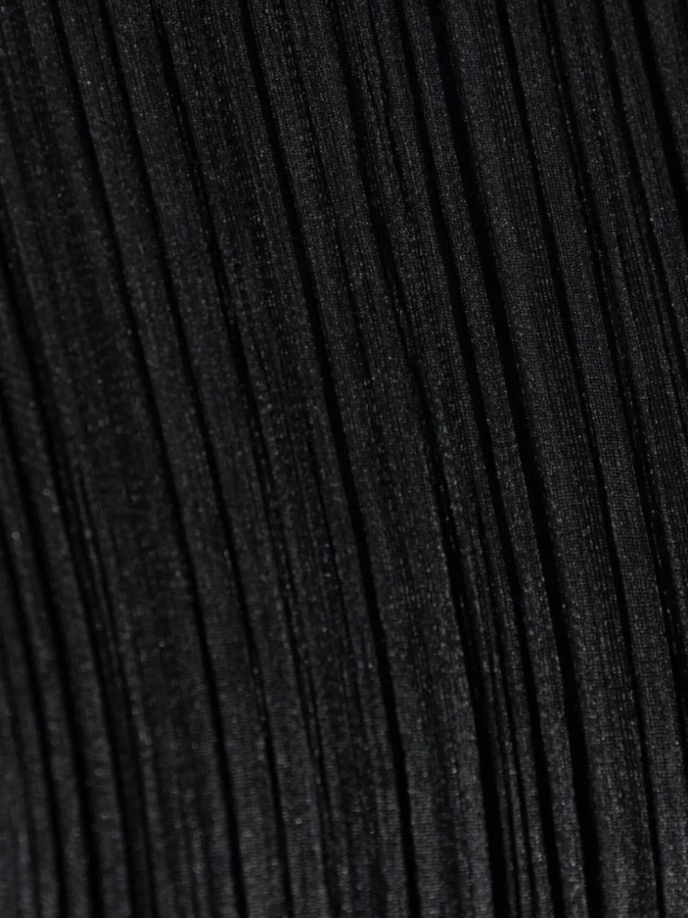 Pleats Please Issey Miyake Geplooide mini-jurk - Zwart