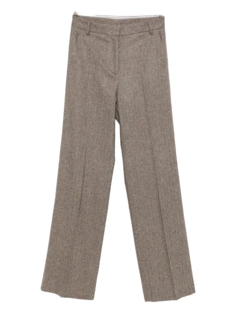 Antonelli herringbone-pattern trousers