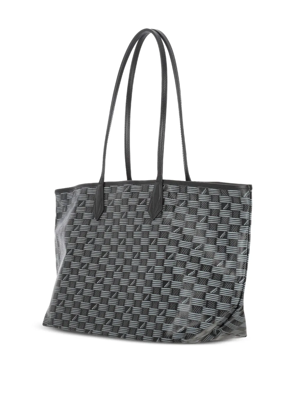 Moreau Shopper met monogram-print Grijs