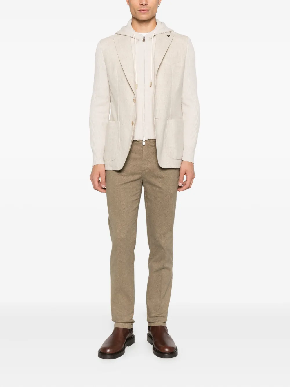 TELERIA ZED Capital trousers - Beige