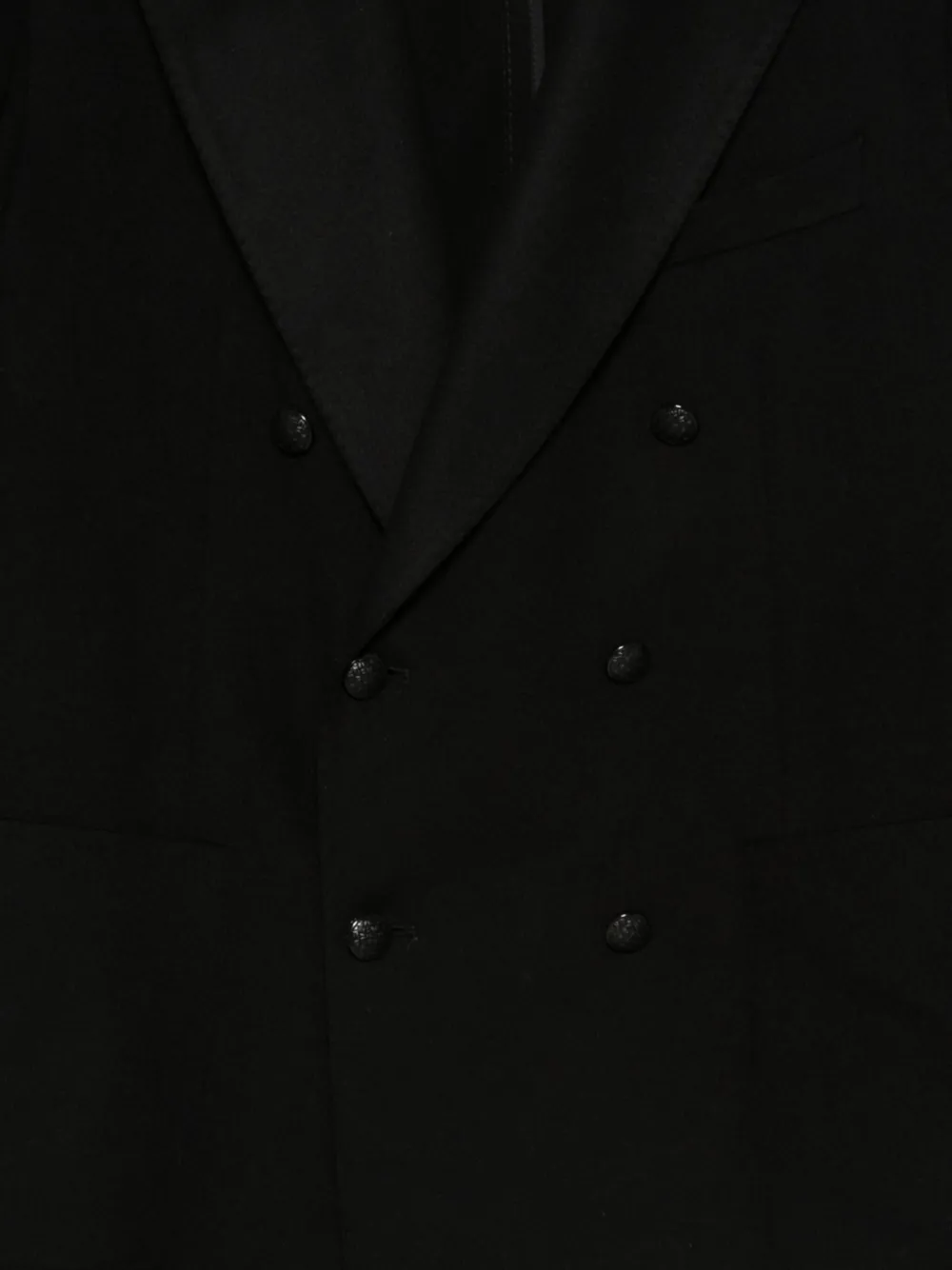 Tagliatore Jack met dubbele rij knopen Zwart