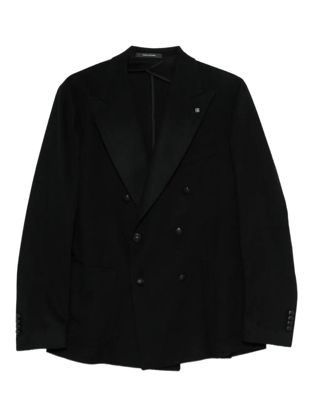 Tagliatore double-breasted jacket | Black | Image 1