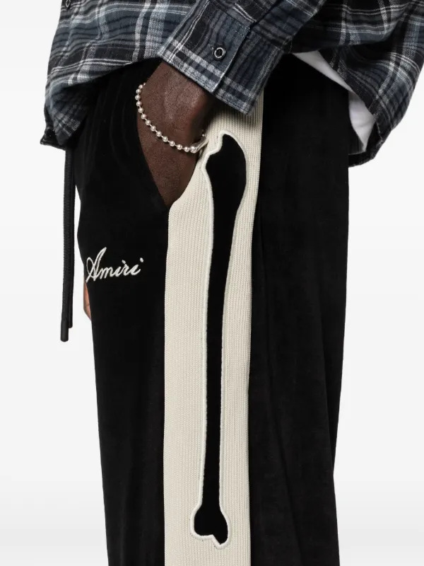 AMIRI Bones Track Pants | Black | FARFETCH